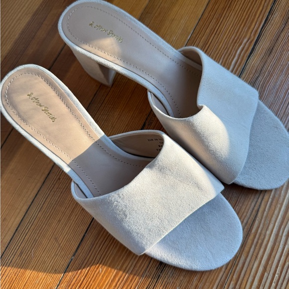 & Other Stories - block heels suede - Picture 3 of 7